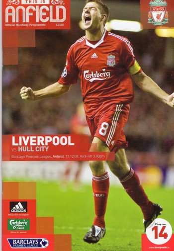 Match programme